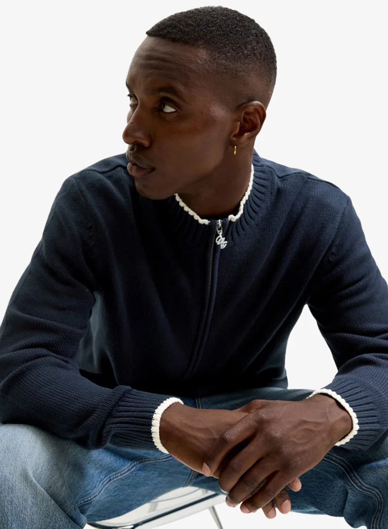 JACK & JONES  Casual Zipup Cardigan for Men | Best Price UAE