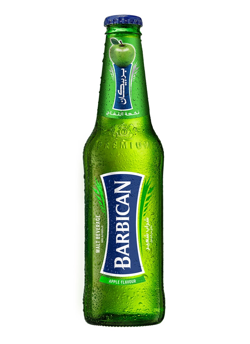 باربيكان مشروب شعير خالية من الكحول بنكهة التفاح 4x330مل - Image 2