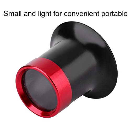 Salmue 10X Jewelry Loop Magnifier, Aluminum Alloy Single Small Lightweight Eye Magnifying Loupe for Repair Watch Glass for Gems, Jewelry, Coins, Stamps - Image 4