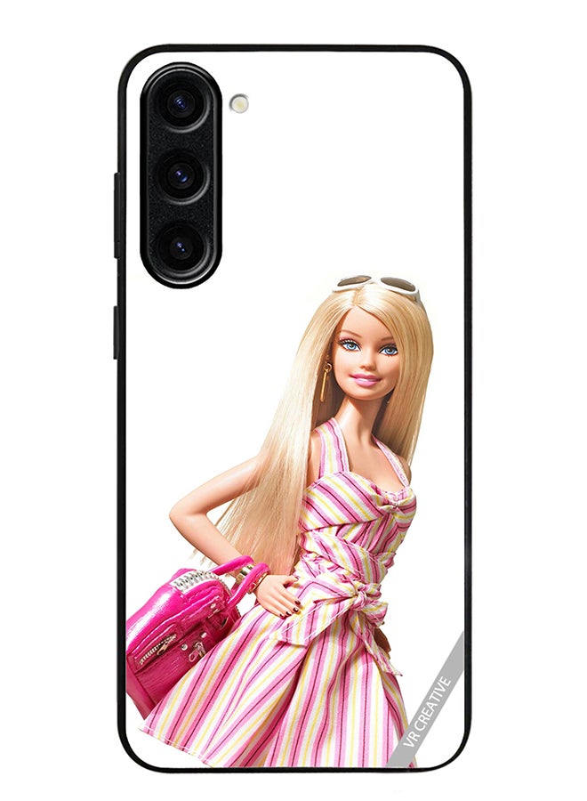 VR CREATIVE Protective Case Cover For Samsung Galaxy S24 Barbie Design Multicolour - Image 1