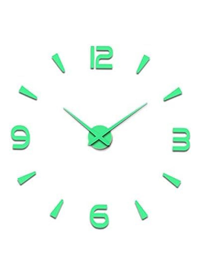3D Wall Clock Large DIY Large Frameless Wall Clock Stickers Acrylic Wall Clock Modern Design DIY Wall Decoration Clock