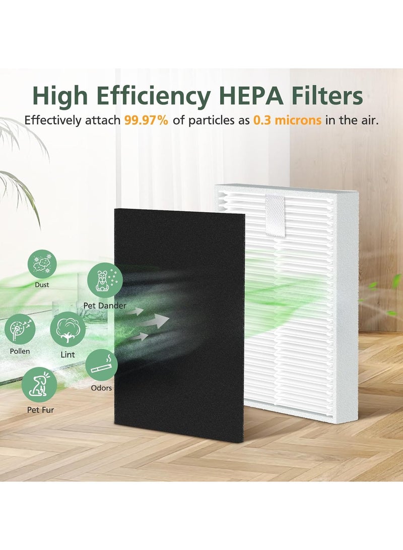 Neox 11 Pack Replacement Accessories kit Compatible with eufy L60/ L60 SES/ L50/ L50 SES Robot Vacuum Replacement Parts (1 Pack Roller Brush+4 Pack Filter & Sponge+6 Pack Side Brush+1 Cleaning Kit) - Image 2