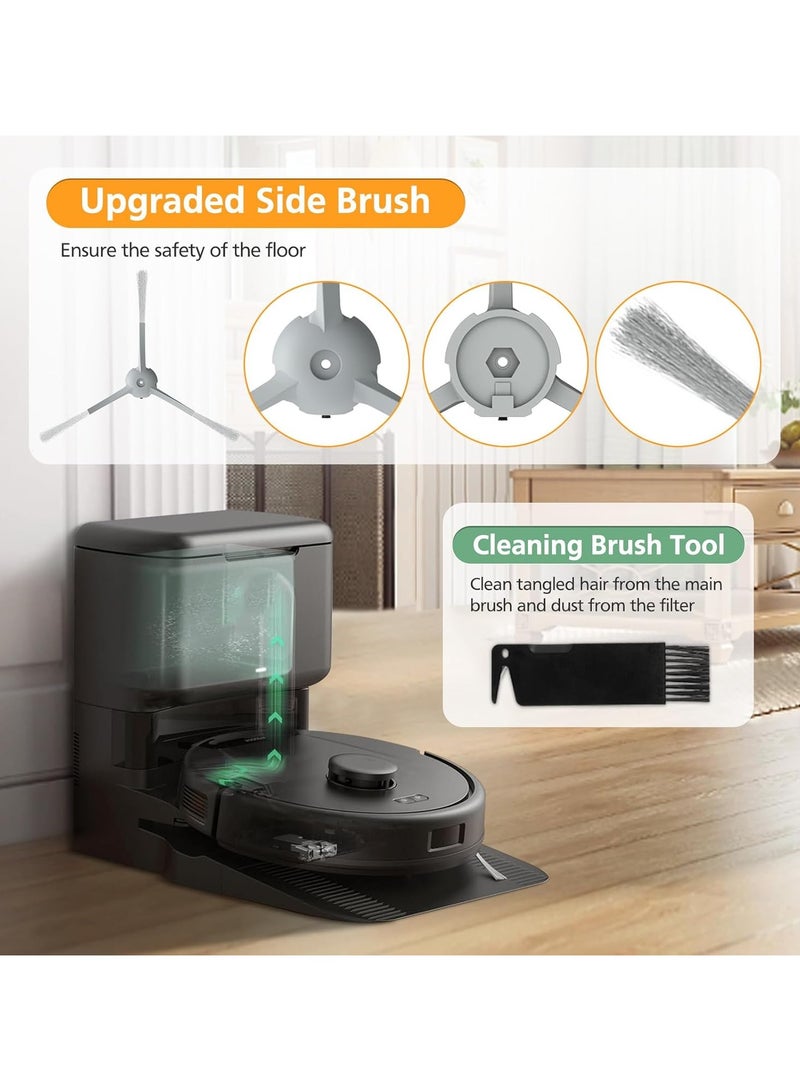 Neox 11 Pack Replacement Accessories kit Compatible with eufy L60/ L60 SES/ L50/ L50 SES Robot Vacuum Replacement Parts (1 Pack Roller Brush+4 Pack Filter & Sponge+6 Pack Side Brush+1 Cleaning Kit) - Image 3