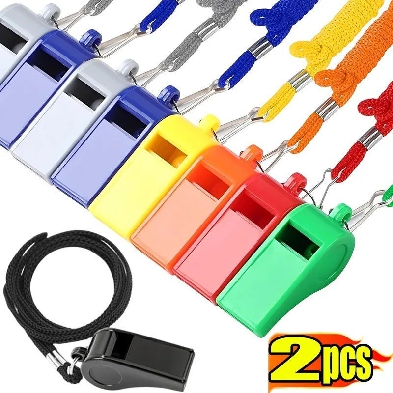 Portable ABS Survival Whistle Loud Emergency Rescue Signal Tool Lightweight Safety Whistle for Outdoor Camping Sport Accessories - Image 3