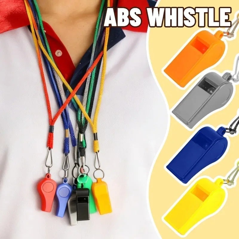 Portable ABS Survival Whistle Loud Emergency Rescue Signal Tool Lightweight Safety Whistle for Outdoor Camping Sport Accessories - Image 4