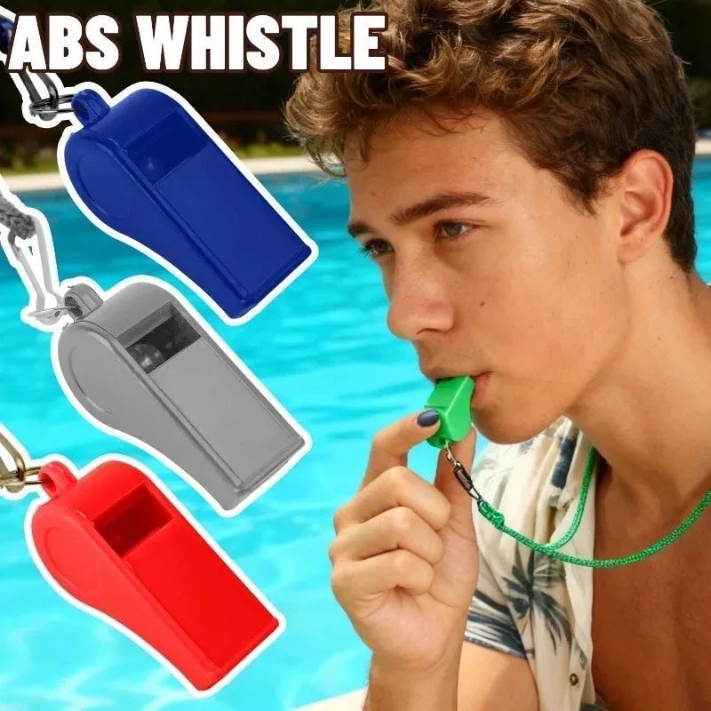 Portable ABS Survival Whistle Loud Emergency Rescue Signal Tool Lightweight Safety Whistle for Outdoor Camping Sport Accessories - Image 1