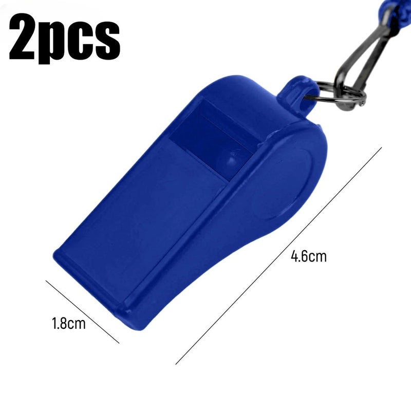Portable ABS Survival Whistle Loud Emergency Rescue Signal Tool Lightweight Safety Whistle for Outdoor Camping Sport Accessories - Image 2