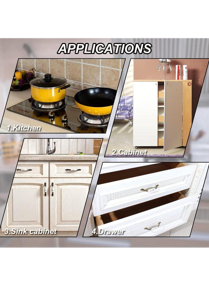 Y&D 0.6*1M Moisture Proof Waterproof Cabinet Decorative Pattern High Temperature Resistant Kitchen Oil Proof Sticker  - Image 5