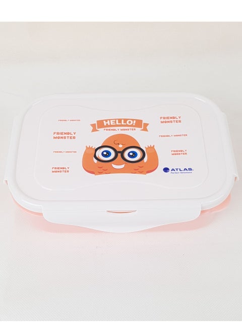 2-Compartment Lunch Box Multicolour