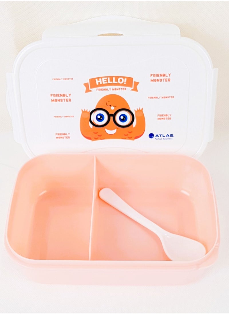 ATLAS - 2-Compartment Lunch Box Multicolour - Image 1