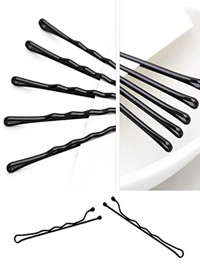 FAMEZA 120 Count Bobby Pins, Premium Hairpins for Buns, Great for All Hair Types, 2 Inches, Black - Image 2