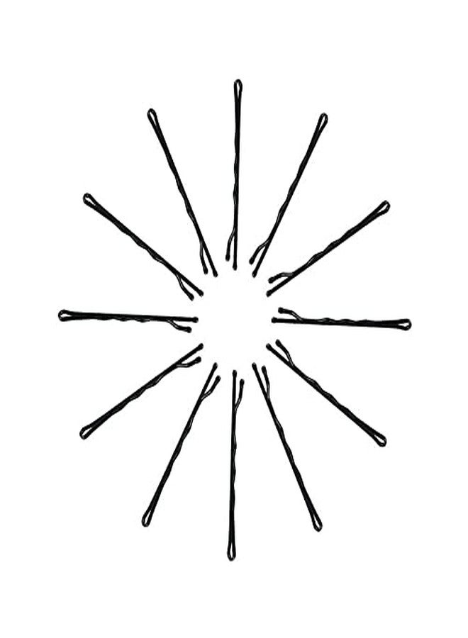 FAMEZA 120 Count Bobby Pins, Premium Hairpins for Buns, Great for All Hair Types, 2 Inches, Black - Image 3
