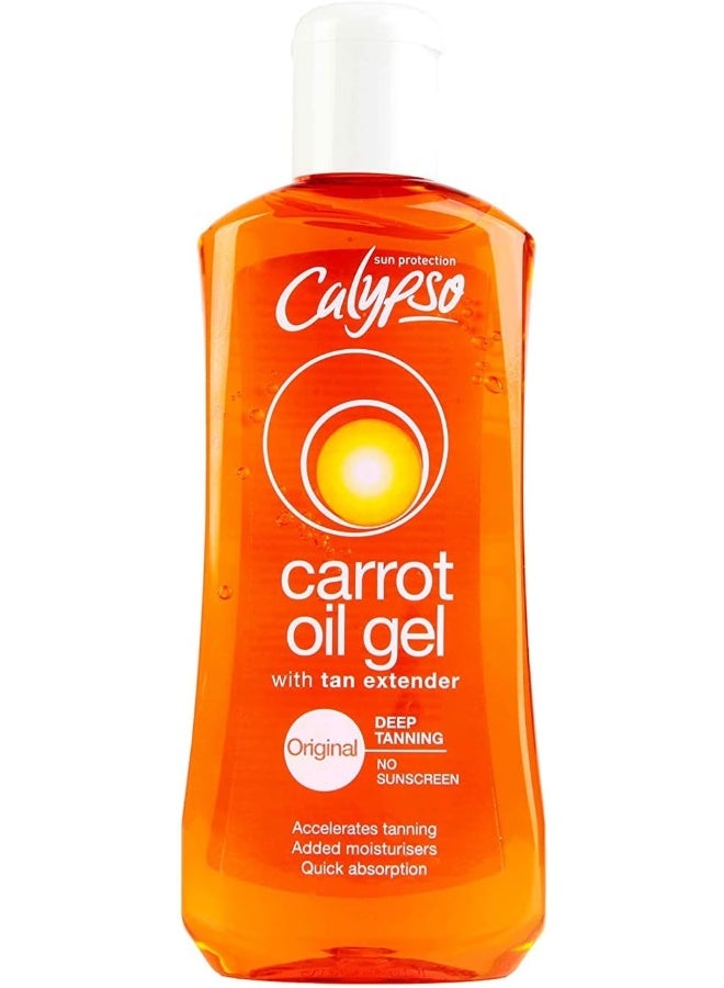 Calypso Original Carrot Oil Gel with Deep Tan Extender 200 ml