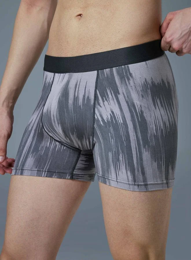 Technosport Technosport Printed 4-Way Stretch Trunks