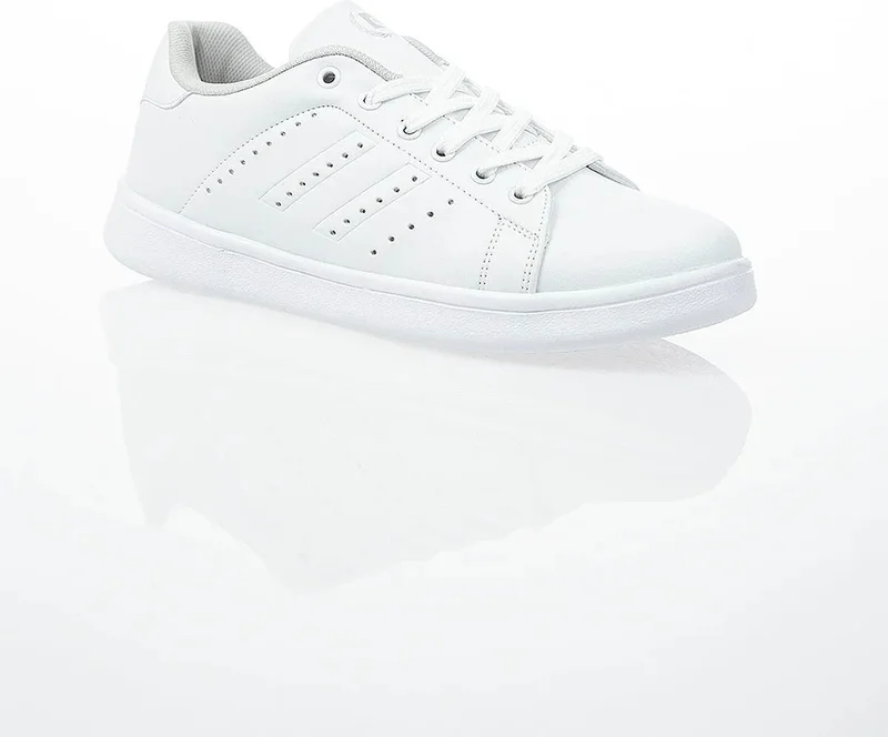 بيير كاردان White Casual Sports Shoes 10144-10152 V4