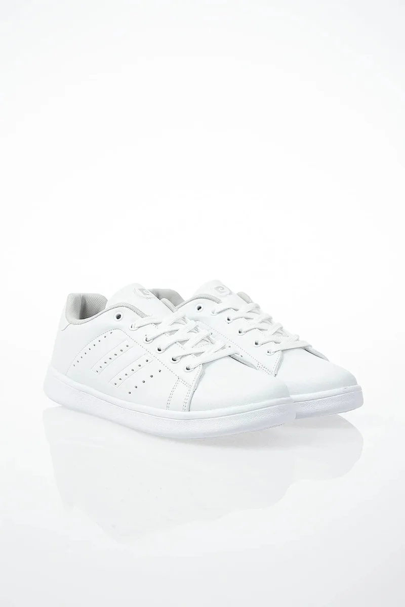 بيير كاردان White Casual Sports Shoes 10144-10152 V4