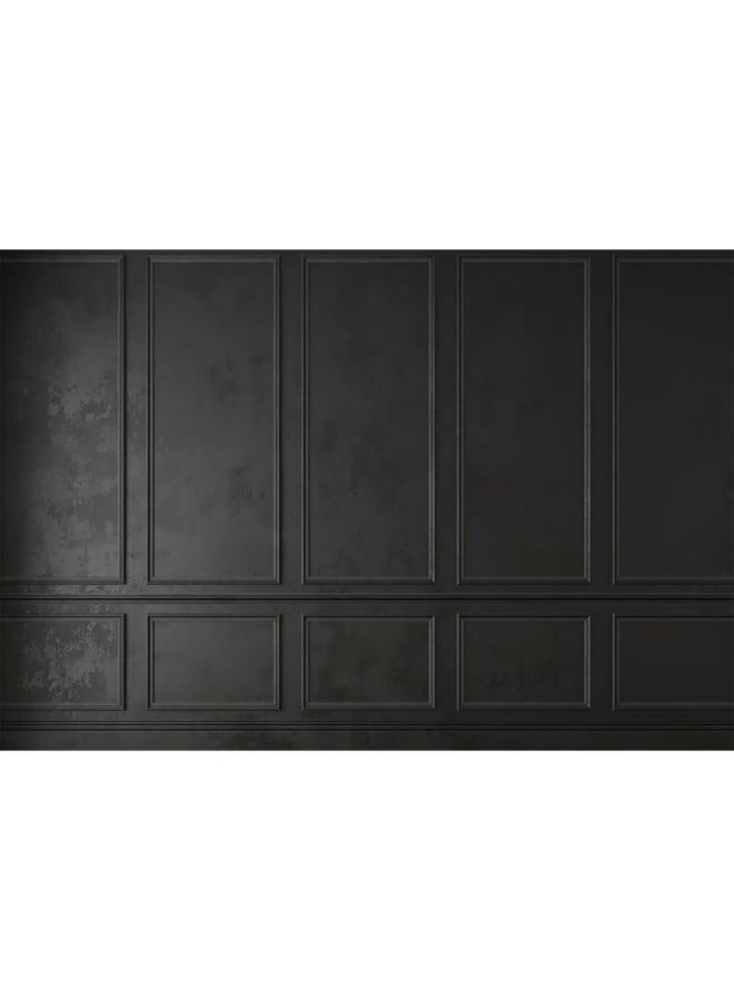 Baocicco 7x5ft Vintage Living Room Wall Backdrop for Photography Classic European Palace Black Wall Photography Background Birthday Party Wedding Graduation Events Photo Studio Video Background - Image 1