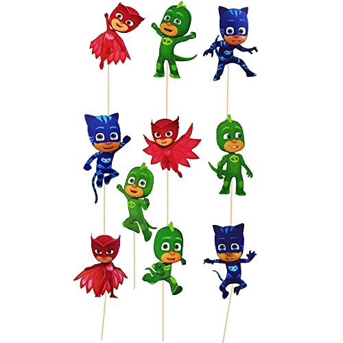 TOYXE PJ Masks Photo Booth Props 10 Pcs - Image 1