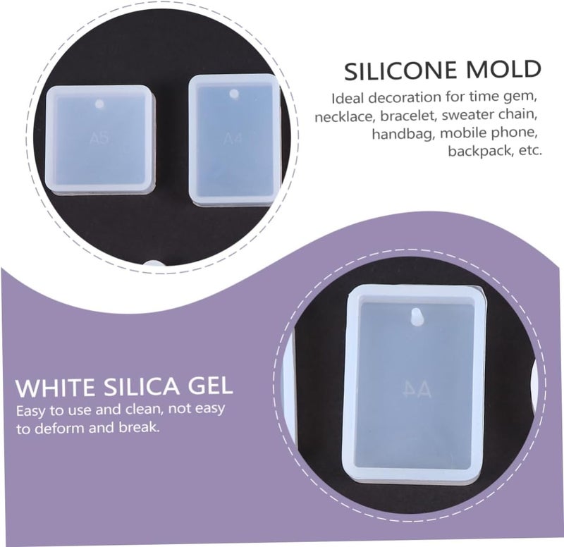3sets Molds for Jewelry Making Including Pendant and Earring Molds for DIY Crafting and Creative Projects Lightweight and Easy to Use - Image 5