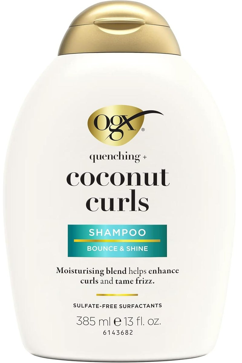 Ogx Quenching + Coconut Curls Shampoo Bounce And Shine 385 ML