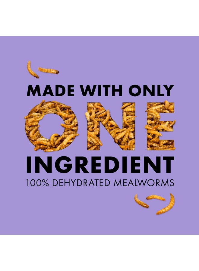 Zilla Reptile Munchies, Mealworms, AllNatural, Dehydrated Mealworms, Ideal For Bearded Dragons, Leopard Geckos, Chameleons And Other Lizards, Resealable Bag - Image 5