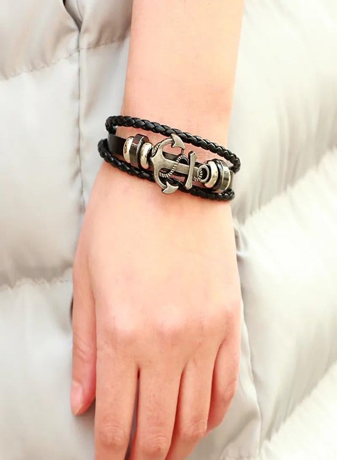 GOHO Anchor-Themed Multi-Layered Bracelet - Image 3