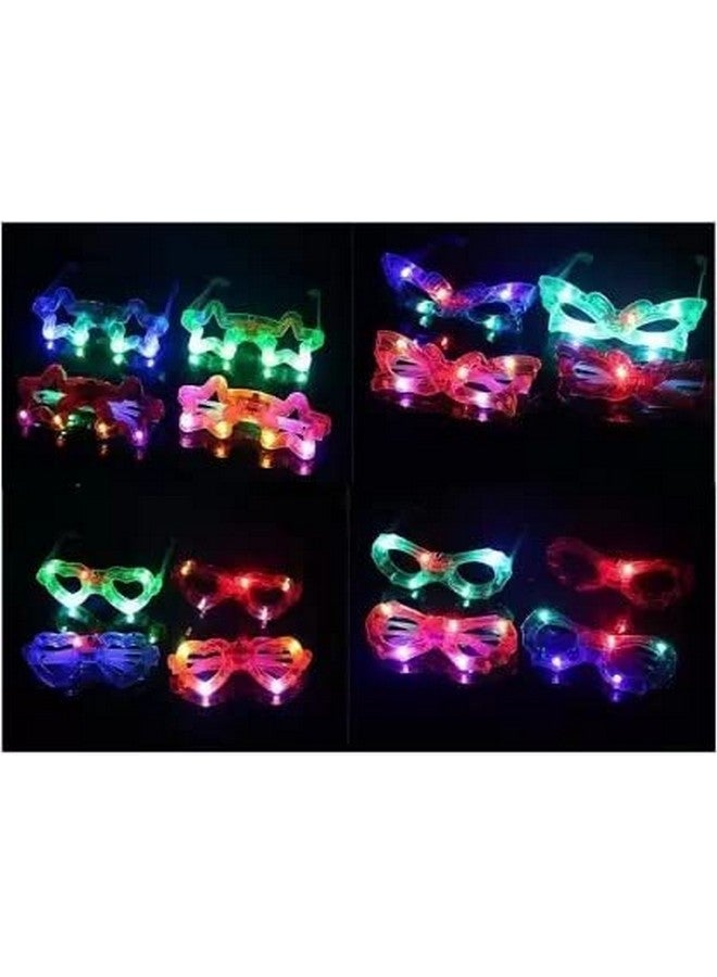 رويالز منتجات حفلات رويالز، متعددة الألوان، (نظارات LED وامضة (عبوة من 12 قطعة)) - Image 5