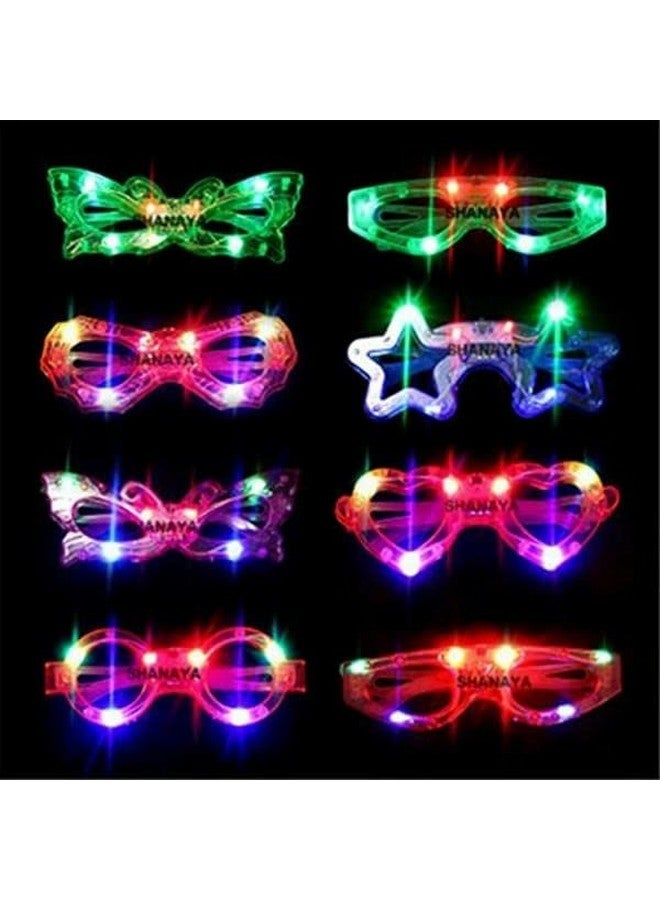 رويالز منتجات حفلات رويالز، متعددة الألوان، (نظارات LED وامضة (عبوة من 12 قطعة)) - Image 4