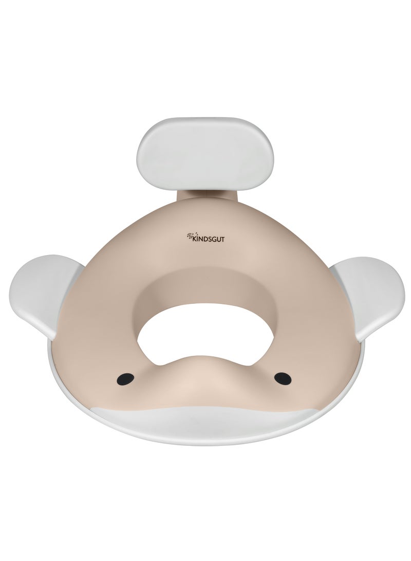 كيندسغوت Whale Toilet Trainer Seat – Sand - Image 1