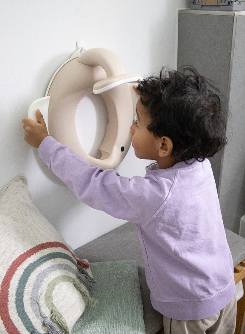 كيندسغوت Whale Toilet Trainer Seat – Sand - Image 4