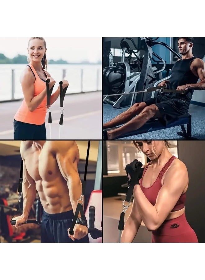 اسم المحتوى ناريلا أشرطة المقاومة، مجموعة أشرطة المقاومة، أشرطة التمرين، 150 رطل، أشرطة تمرين للرجال والنساء، أشرطة تمرين مع مرساة باب، مقابض، أحزمة للساقين والكاحل لتدريب العضلات، العلاج الطبيعي، تشكيل الجسم - Image 3