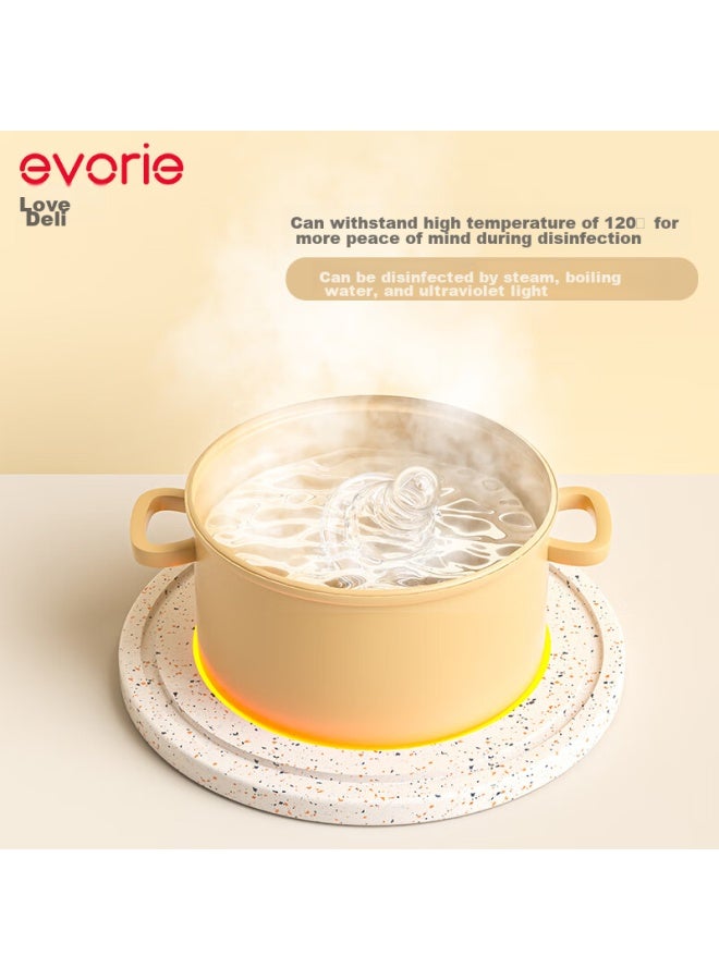 Evorie Standard Diameter Nipple, Cross-shaped Hole - Image 3