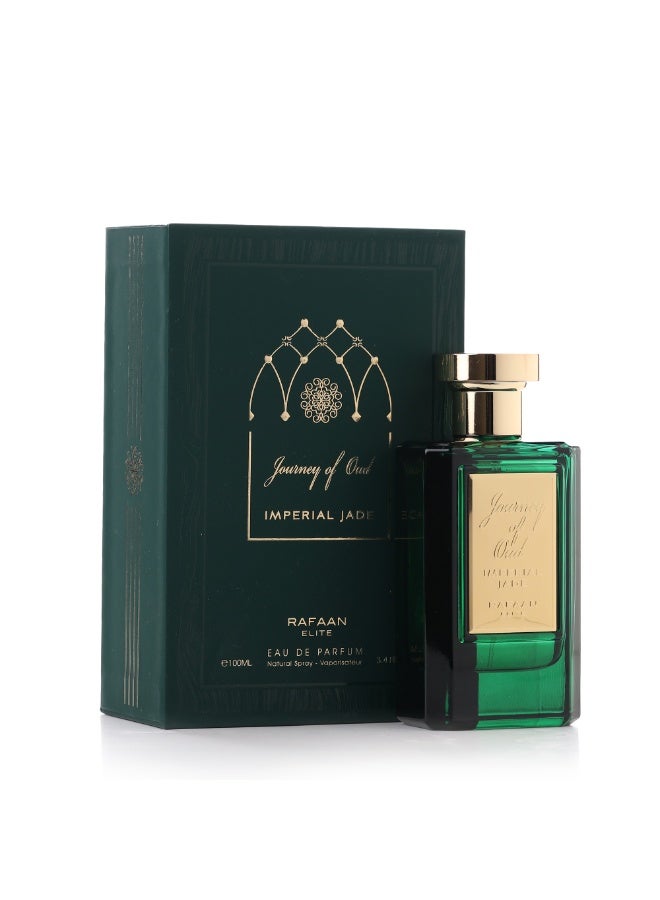 RAFAAN Journey Of Oud – Imperial Jade Eau De Parfum 100ml by Rafaan – Luxury Long-Lasting Woody Oriental Perfume for Men - Image 2