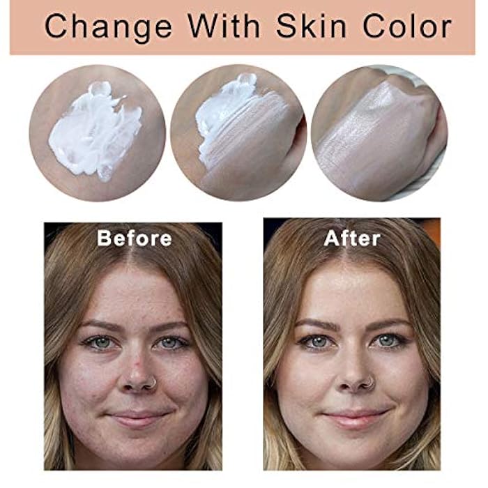 TailaiMei Color Changing Foundation Liquid Base, 2 PACK Flawless Colour Changing Warm Skin Tone Foundation Makeup,BB Cream Makeup Base Concealer Cover Moisturizing Fluid for all Skin Tone SPF15 - Image 3