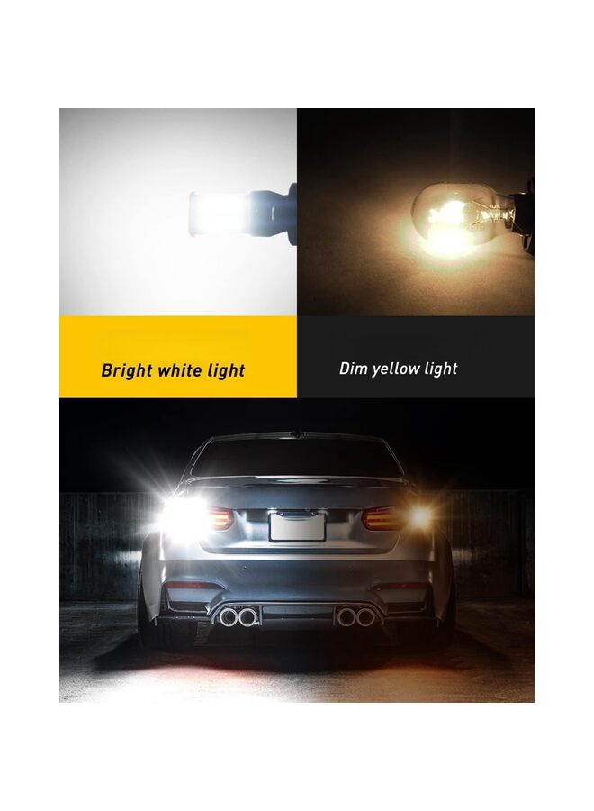 Generic Bulb for Backup Light Reverse Lights High Power Chipsets Error Free, 6500K White (Pack of 2)  - Image 3