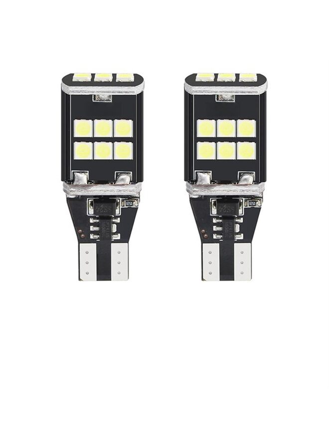 Generic Bulb for Backup Light Reverse Lights High Power Chipsets Error Free, 6500K White (Pack of 2)  - Image 1
