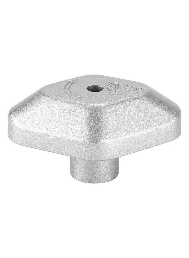 AL SANIDI وعاء ضغط ألمنيوم بمقبض علوي، فضي، حجم 3-4 لتر - Image 2