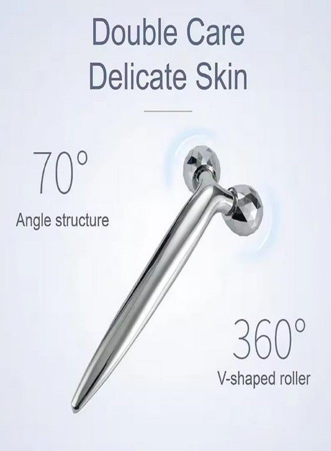 Mopslik Face Roller tool 3D Beauty Facial Roller Y-Shape Face Lift Tool Firming Body Roller - Image 5
