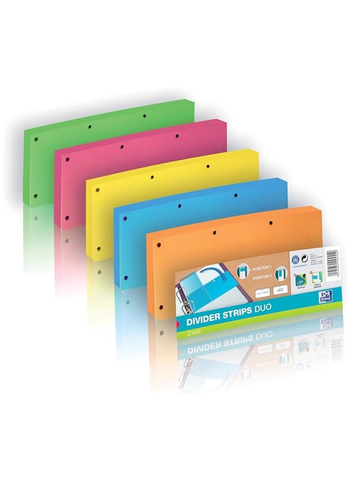 Elba 400014011 Strips Duo 24 x 10.5 cm, 160 g/m² Card Pack of 60 – Pink - Image 3