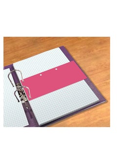 ELBA Elba 400014011 Strips Duo 24 x 10.5 cm, 160 g/m² Card Pack of 60 – Pink  - Image 5