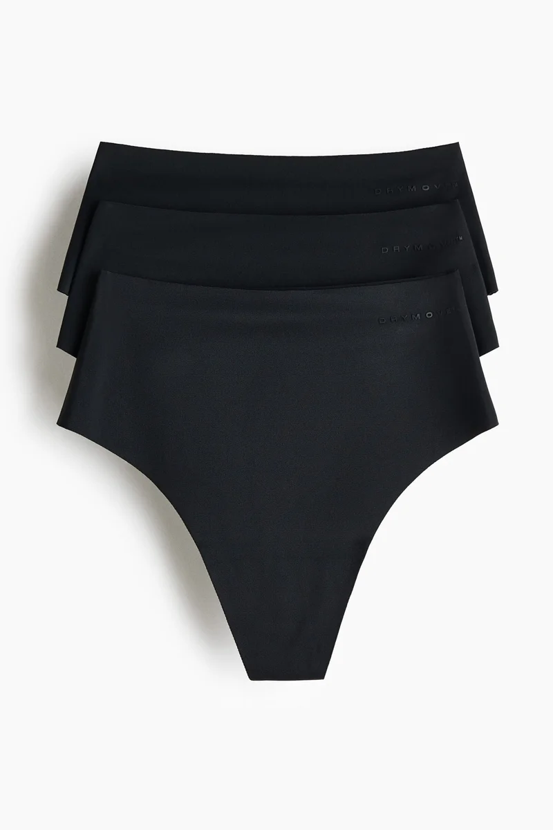 H&M 3-pack sports thong briefs with DryMove™
