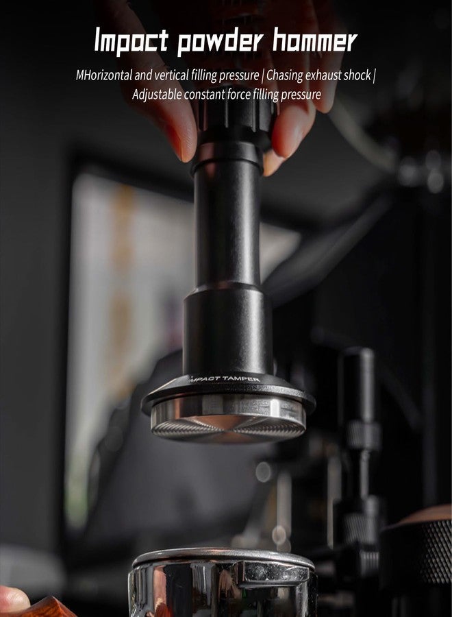 Irishom Coffee Hand Tamper 25-35lb Adjustable Pressure 4 Spring System Detachable Espresso Tamper 304 Stainless Steel - Image 5