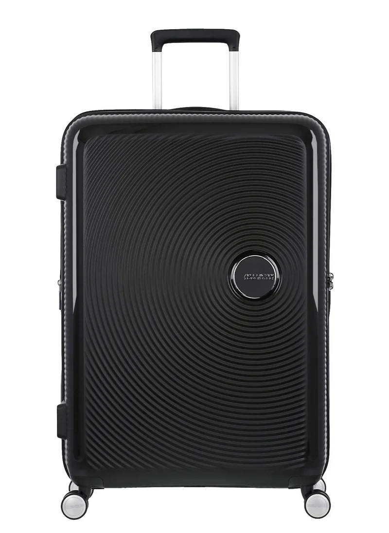 AMERICAN TOURISTER American Tourister Curio Spinner 80 cm - Black - 3 Years Global Warranty