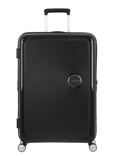 American Tourister Curio Spinner 80 cm - Black - 3 Years Global Warranty
