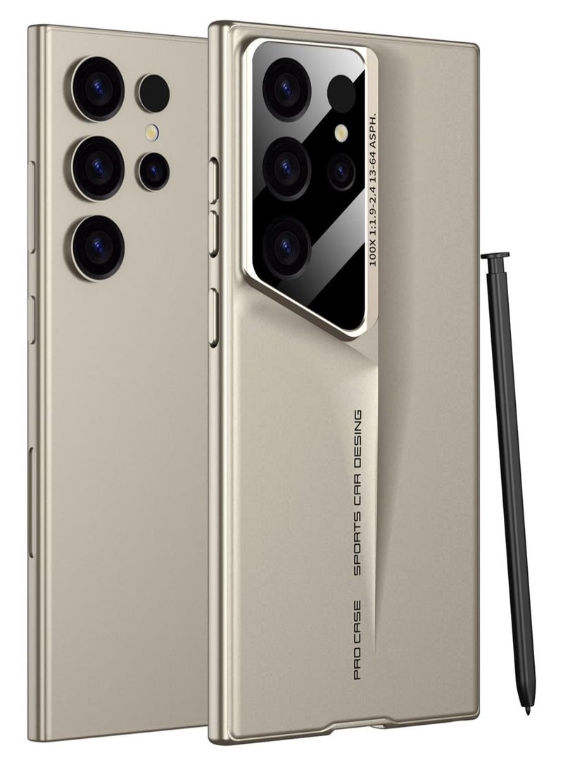 general Case Compatible with Samsung Galaxy S24 Ultra 6.8 inch Case, Ultra Thin Frosted Matte PC Back Cover for Samsung Galaxy S24 Ultra