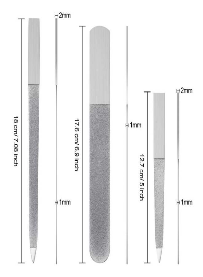 Three-piece nail file set - Image 5