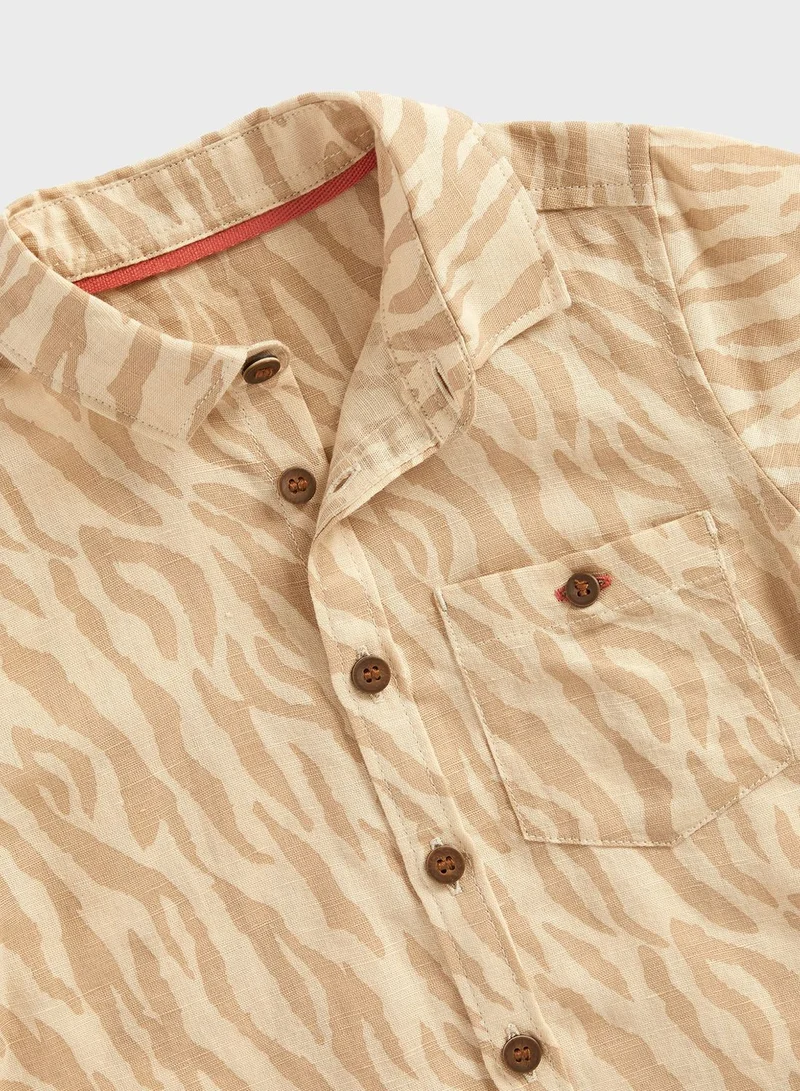 mothercare Kids Zebra Print Shirt