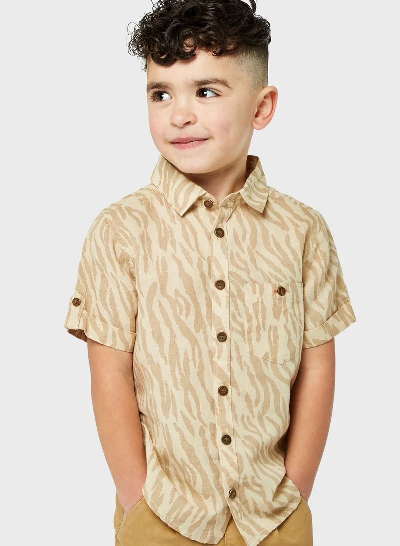 mothercare Kids Zebra Print Shirt