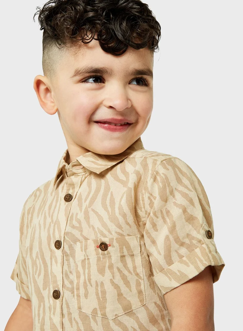 mothercare Kids Zebra Print Shirt