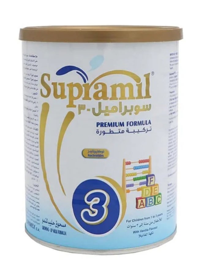 Growing Up Formula With Vanilla Flavor Stage (3) - 1-3 Years - 400 Gm